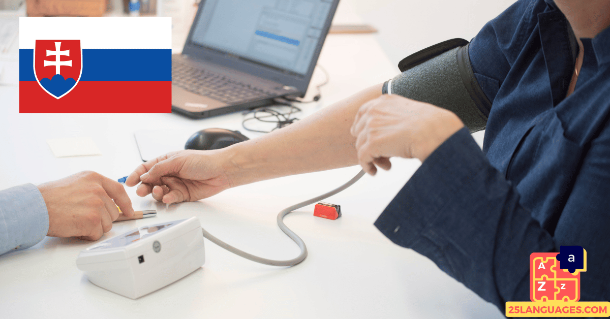 Learn Slovak - Phrases for Visiting the doctor