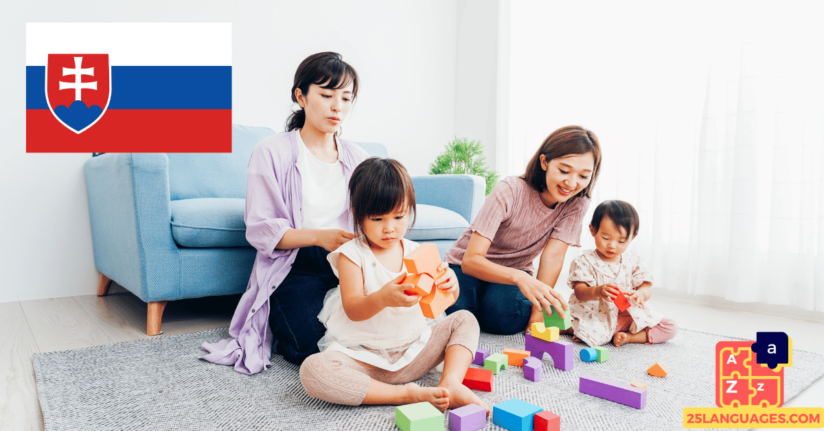 Вивчення словацької мови - Фрази для виховання дітей