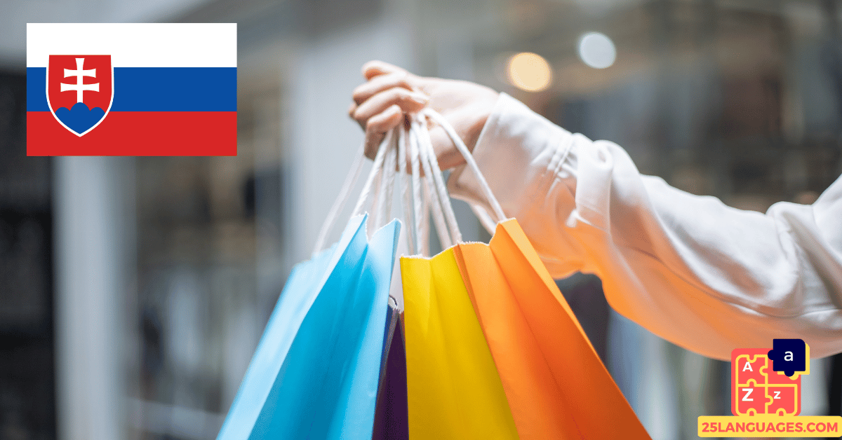 Learn Slovak - Phrases for General shopping