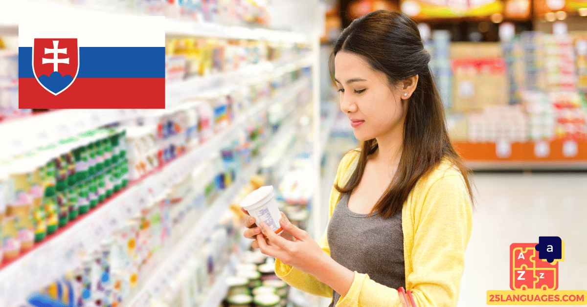 Learn Slovak - Phrases for Grocery shopping