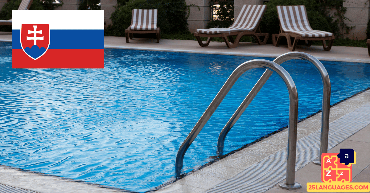 Learn Slovak - Phrases in the swimming pool