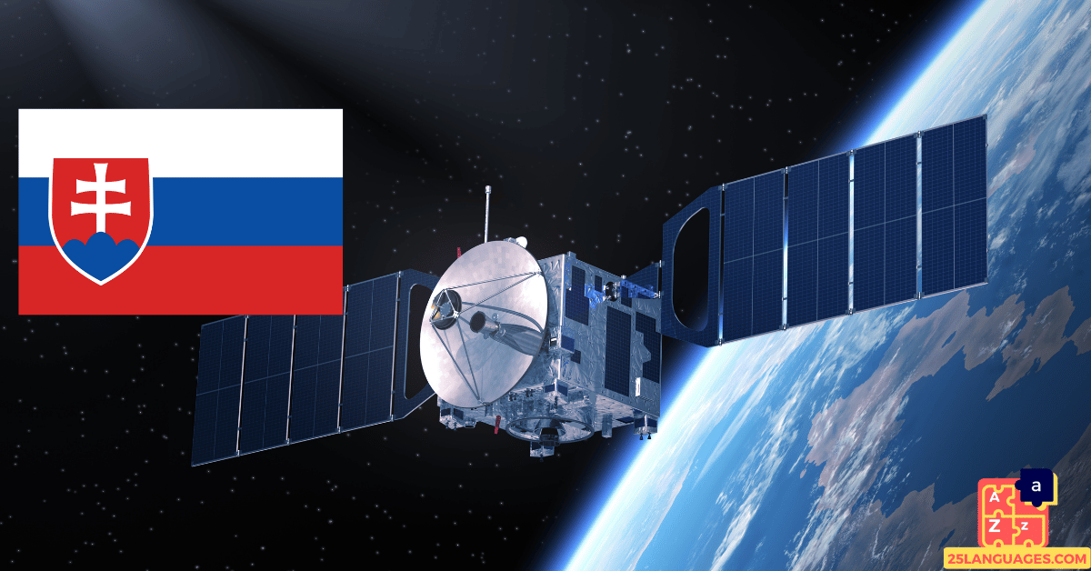 Learn Slovak - Space Vocabulary