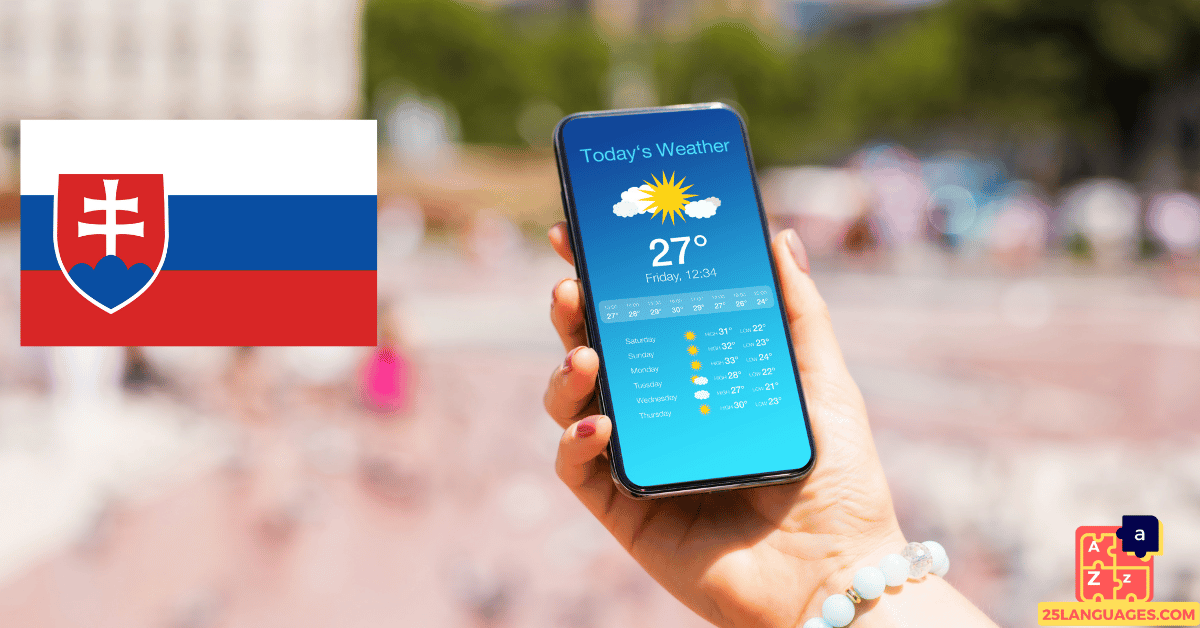 Learn Slovak - Weather Conditions