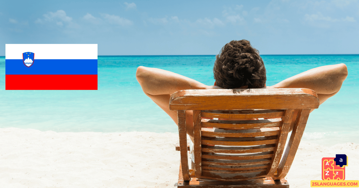 Learn Slovenian - Beach Vocabulary