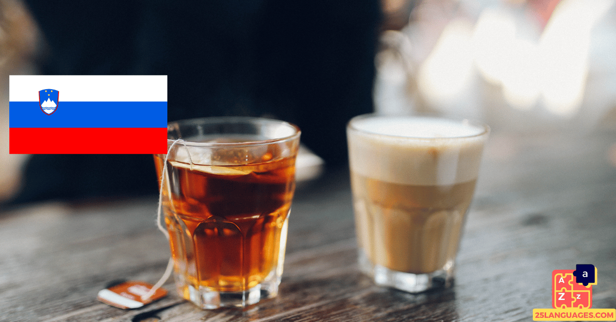 Learn Slovenian - Beverages