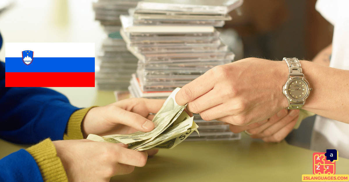 Learn Slovenian - Buying and Selling