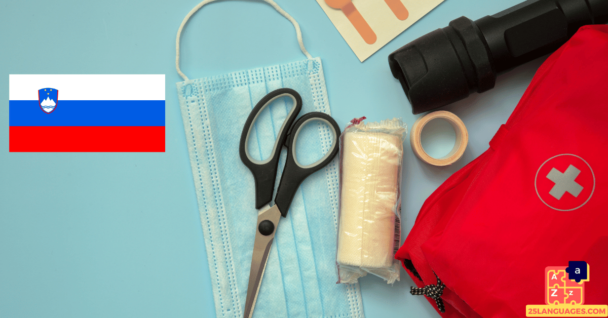 Вивчення словенської мови: Перша допомога