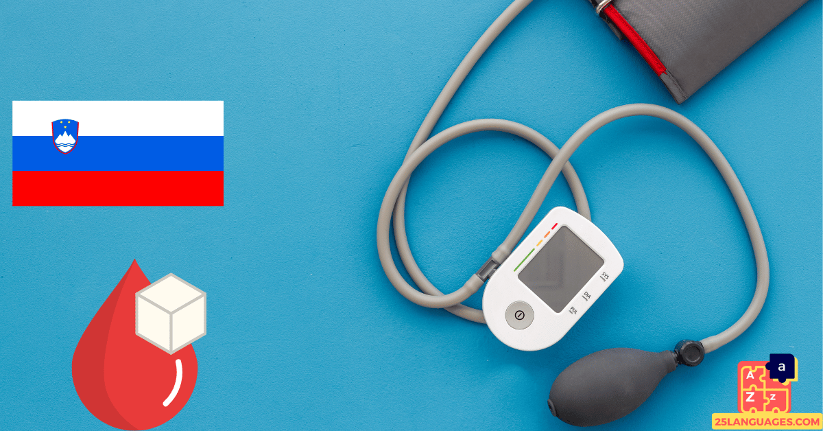 Learn Slovenian - Health Vocabulary