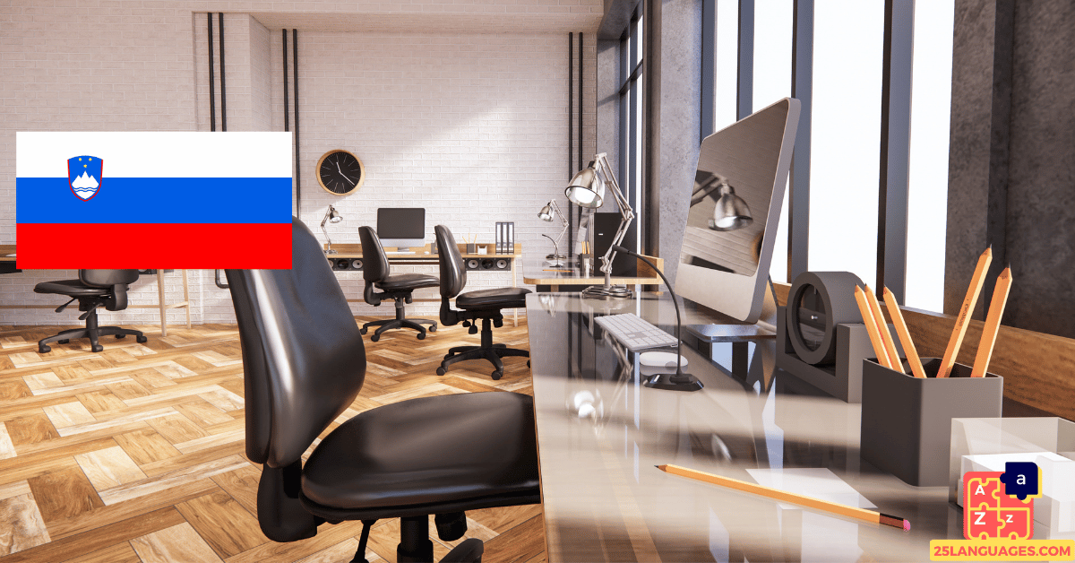Learn Slovenian - Office Tools