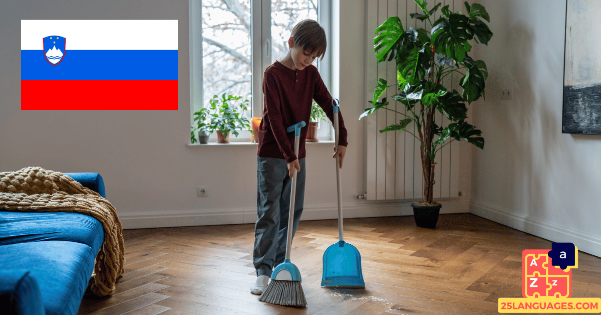 Learn Slovenian - Phrases for Household chores