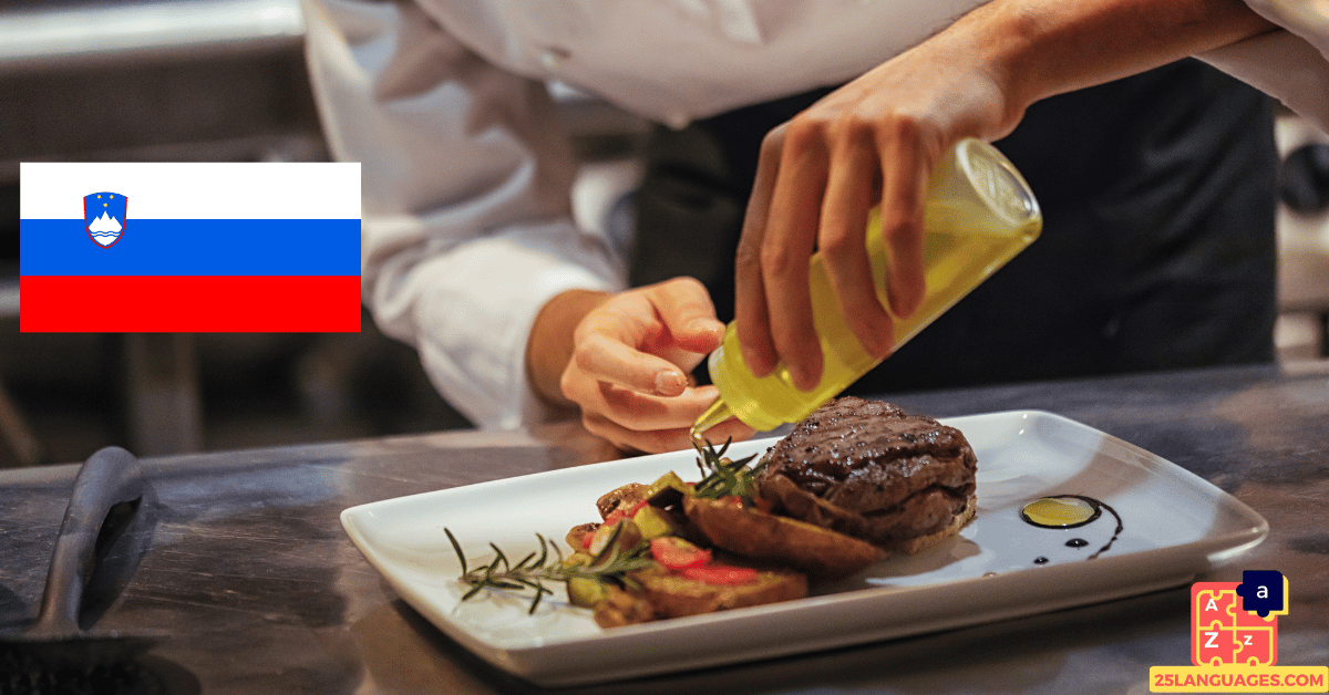 Learn Slovenian - Restaurant Vocabulary