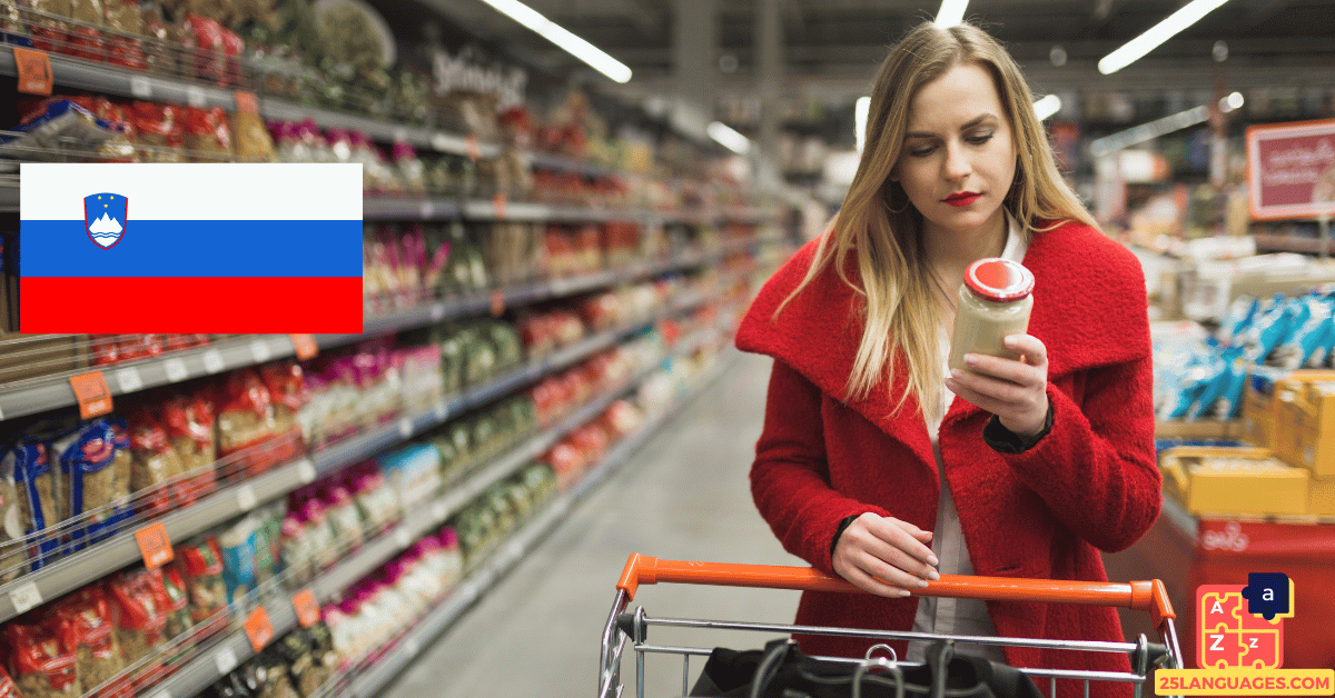 Learn Slovenian - Supermarket