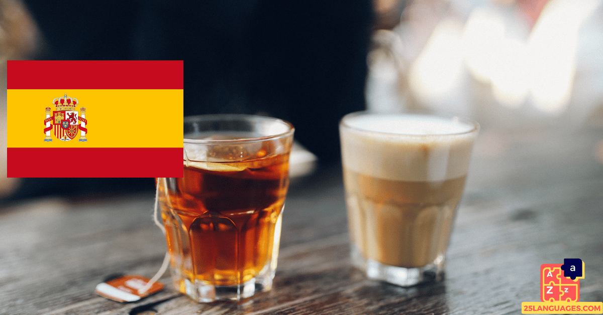 Learn Spanish - Beverages