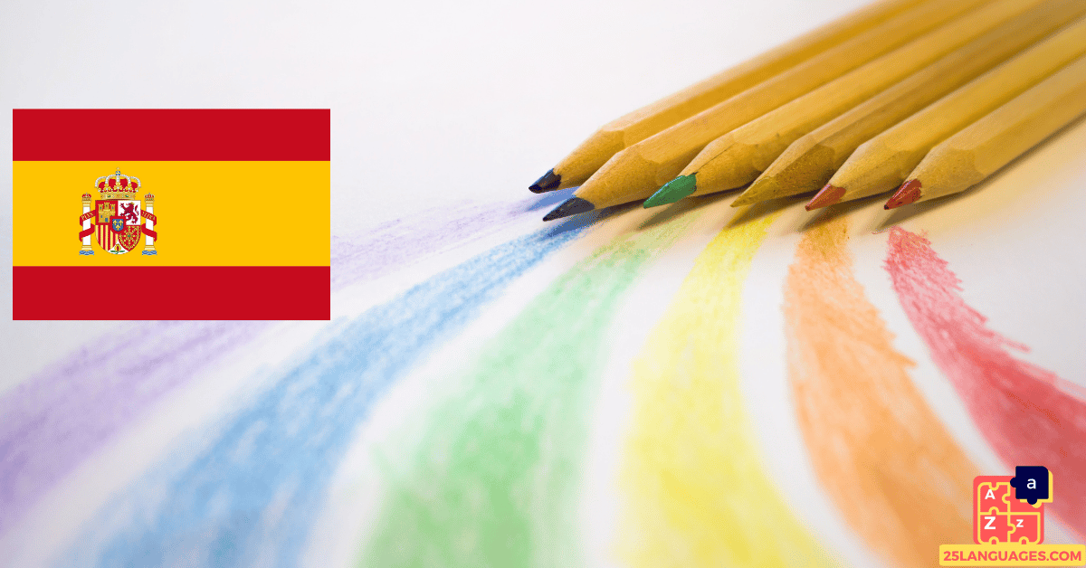 Learn Spanish - Color Vocabulary