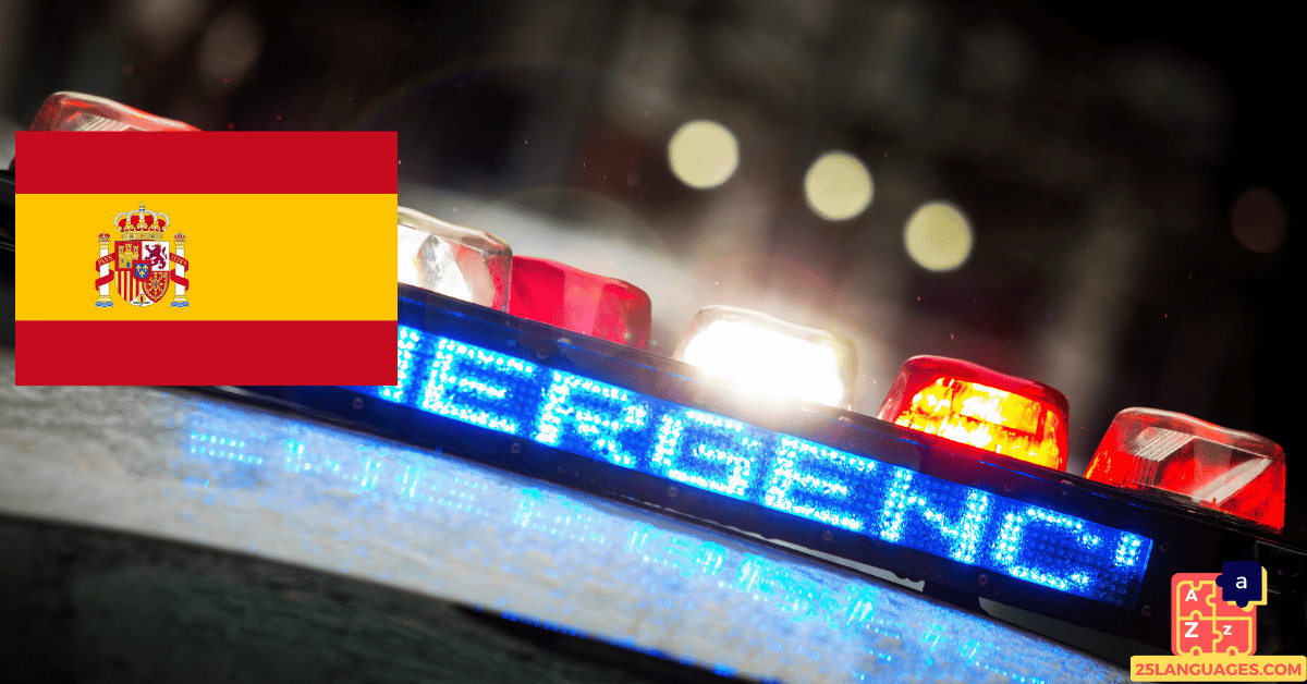 Learn Spanish - Emergency Vocabulary