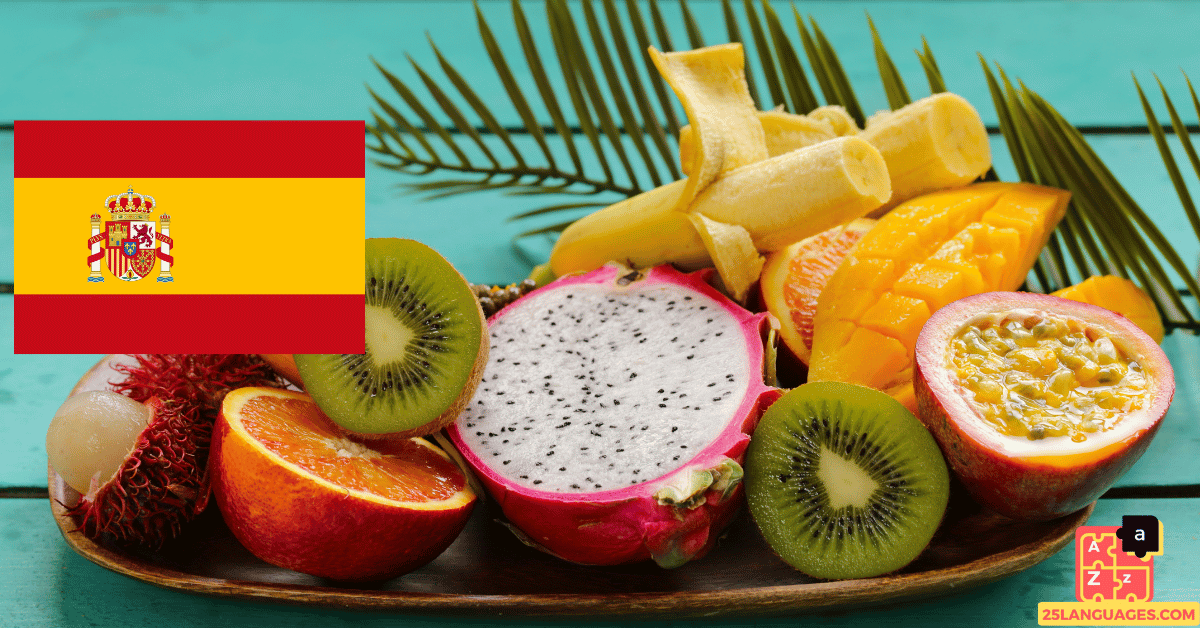 Learn Spanish - Fruits