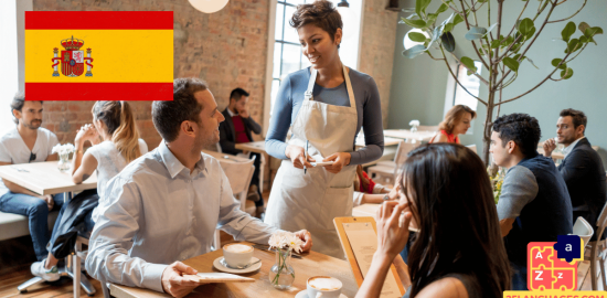 Learn Spanish - Phrases in the restaurant/cafe