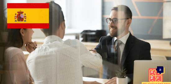 Learn Spanish - Phrases in the bank