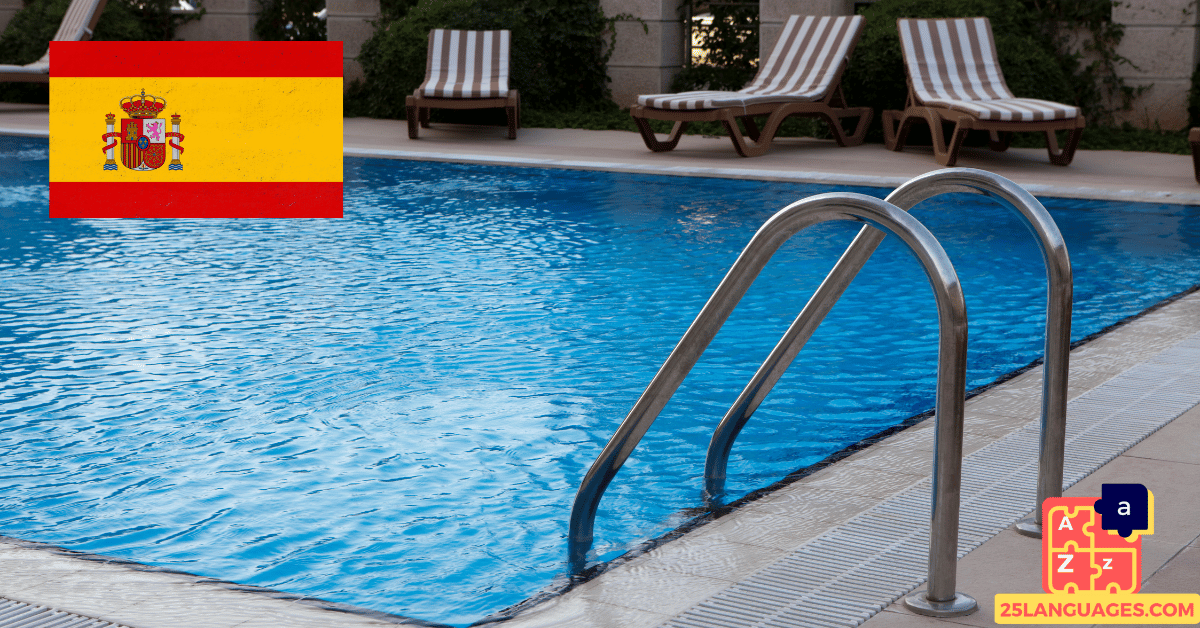 Learn Spanish - Phrases At the swimming pool