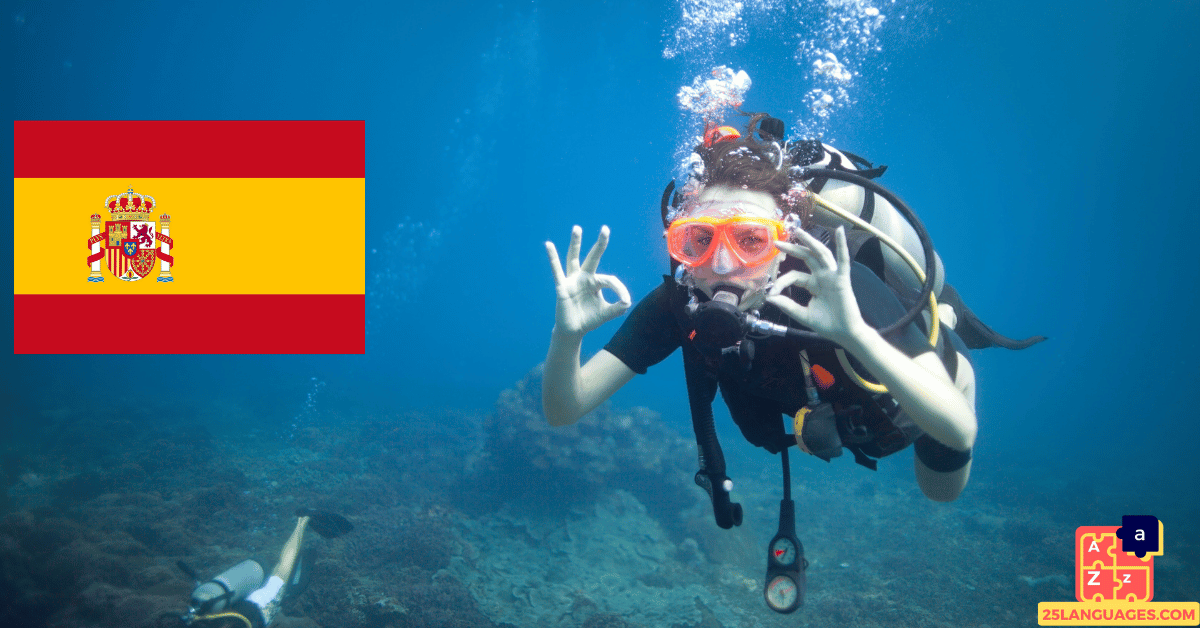 Learn Spanish - Swimming and Diving Tools