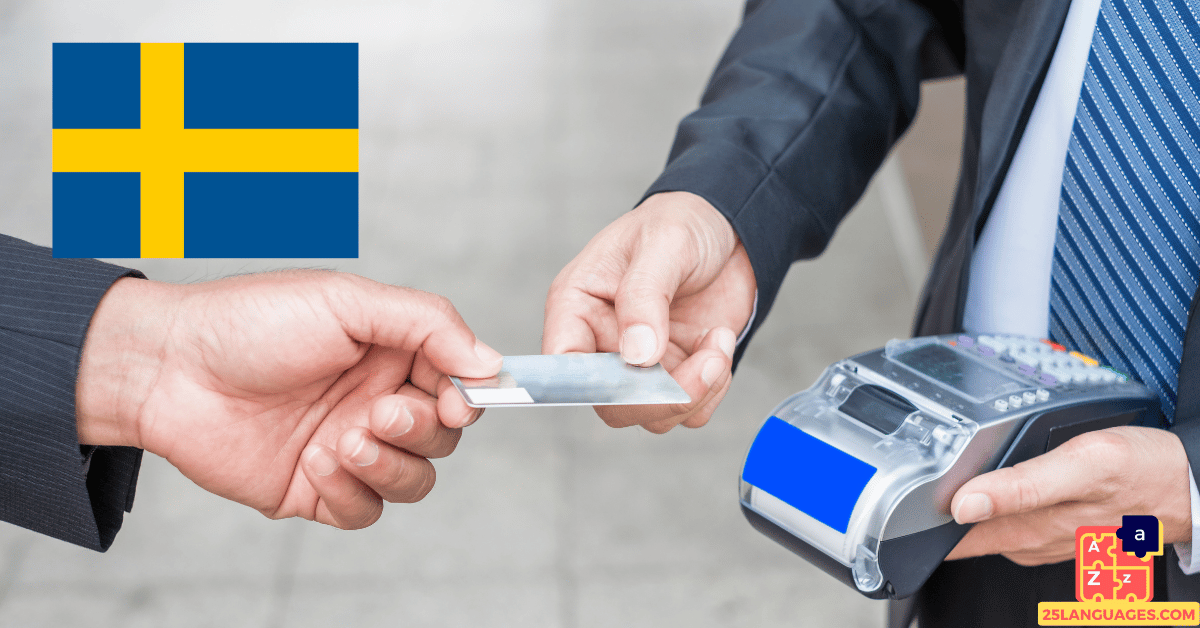 Learn Swedish - Buying and Selling Terms