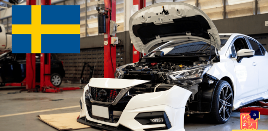 Learn Swedish - Car Parts