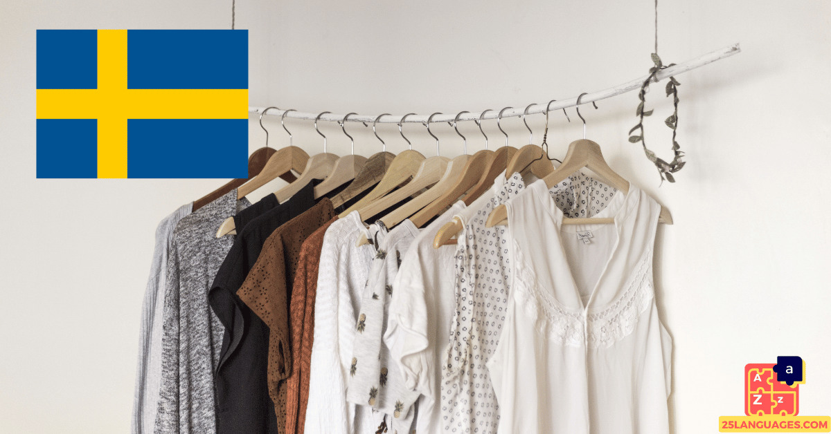Learn Swedish - Clothes Vocabulary