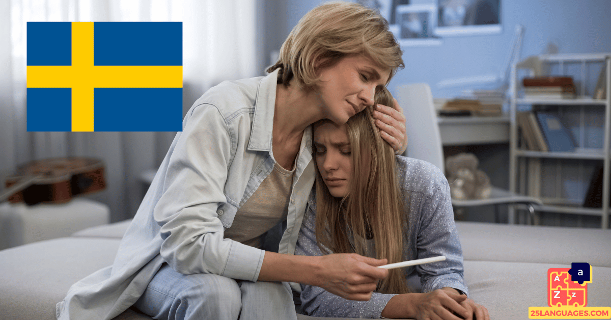 Learn Swedish - Consolation and Moral Support
