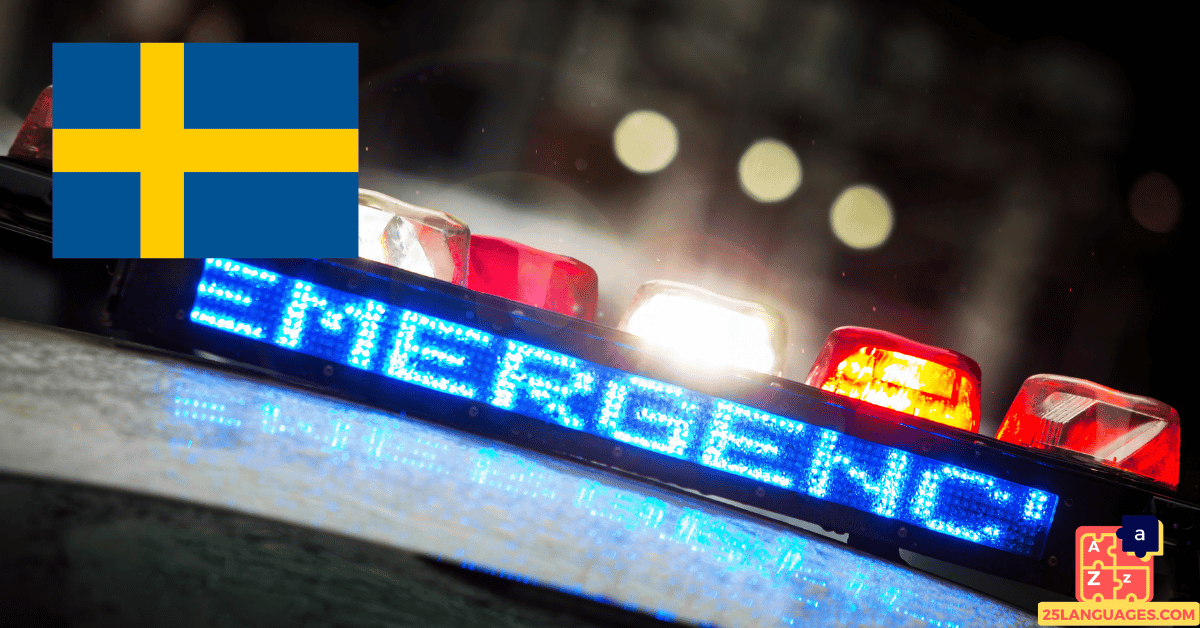 Learn Swedish - Emergency Vocabulary