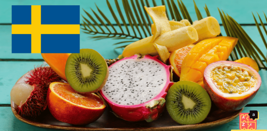 Learn Swedish - Fruit