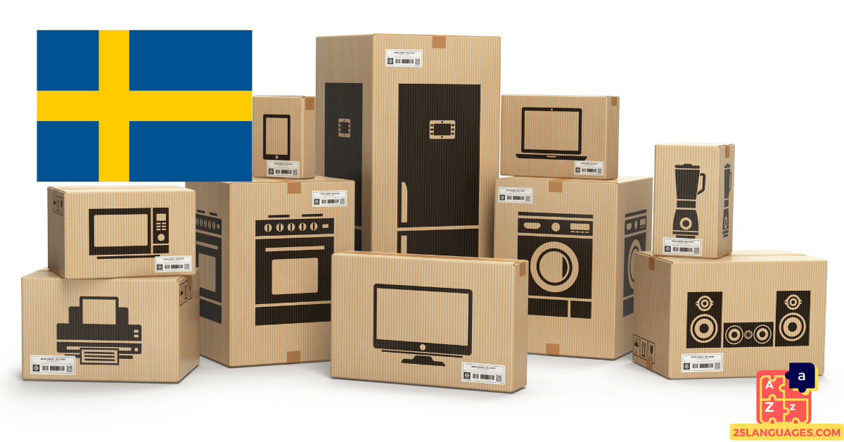 Learn Swedish - Household Electrical Devices