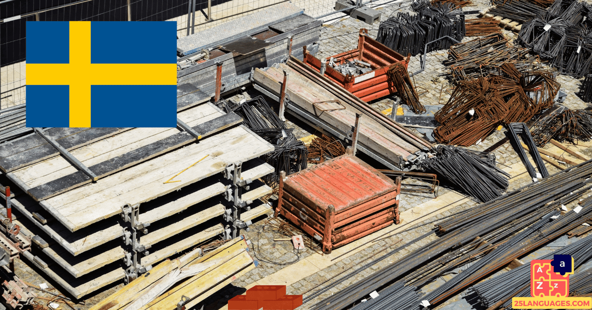 Learn Swedish - Names of Materials