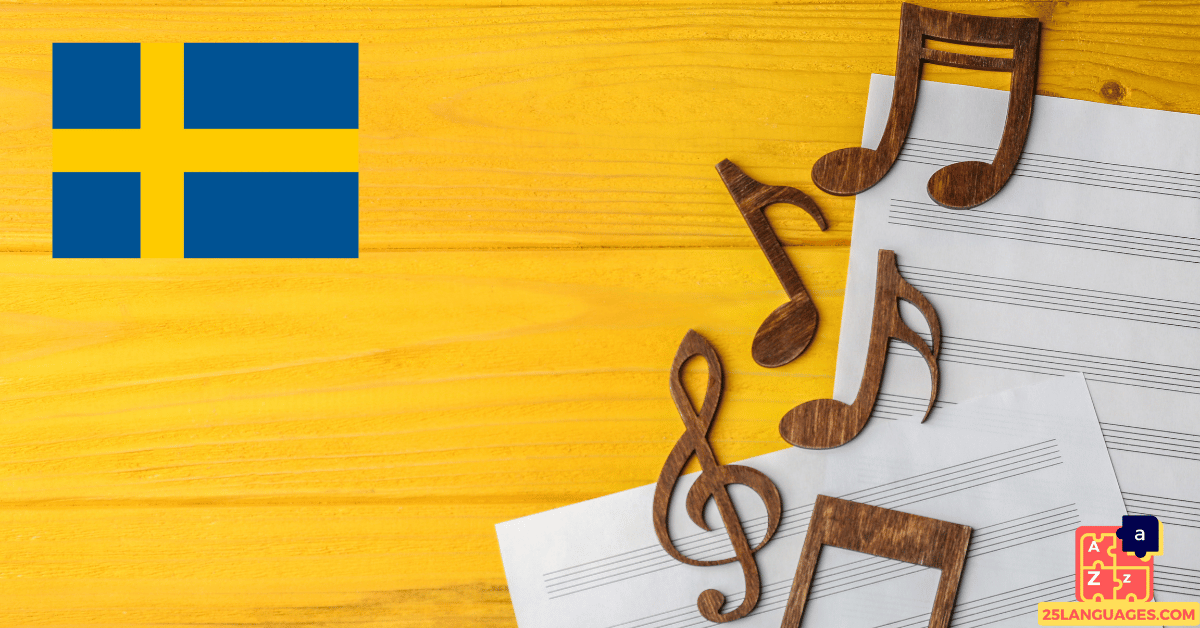 Learn Swedish - Music Vocabulary