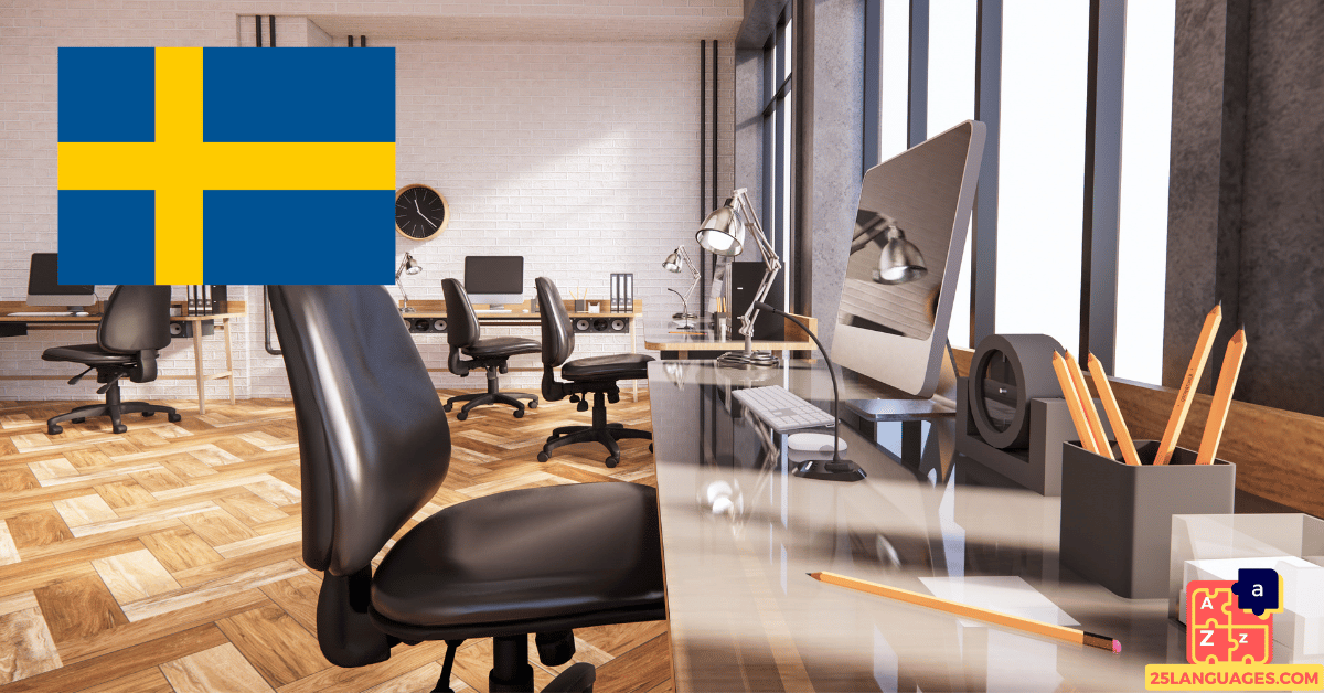 Learn Swedish - Office Tools