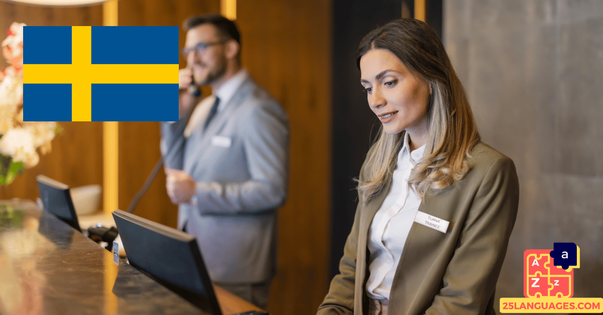 Learn Swedish - Phrases for Hotel bookings and complaints