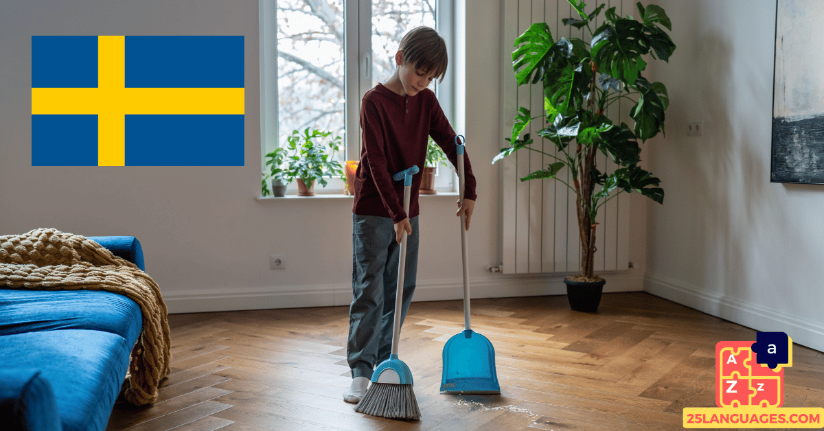Learn Swedish - Phrases for Household chores