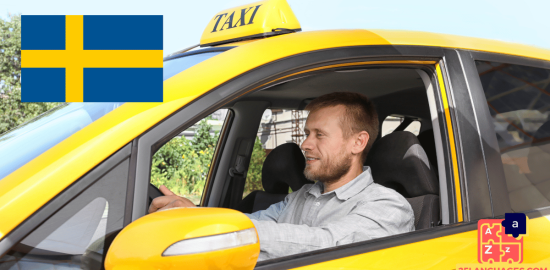 Learn Swedish - Phrases In a taxi