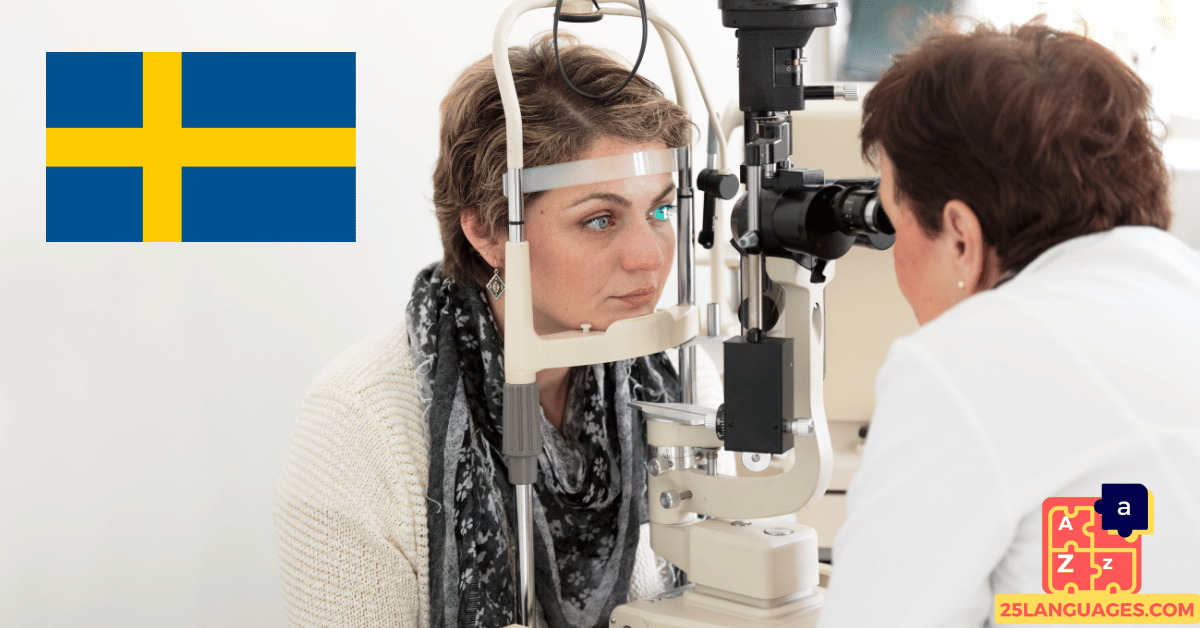 Learn Swedish - Phrases At the optician