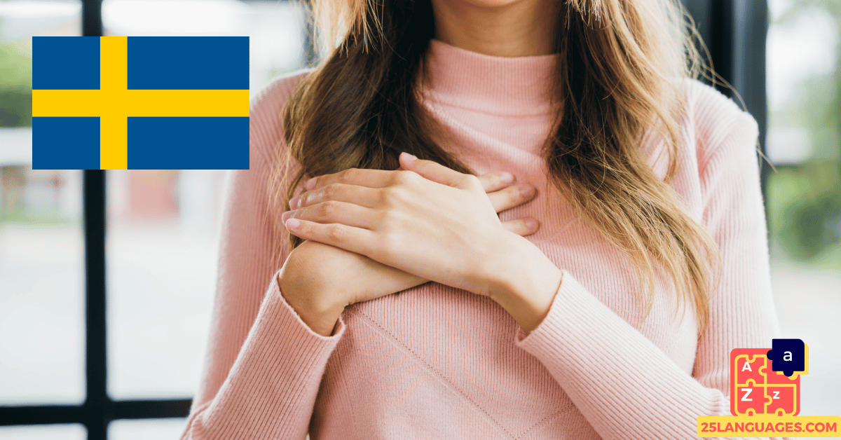 Learn Swedish - Phrases for Thanks and apologies
