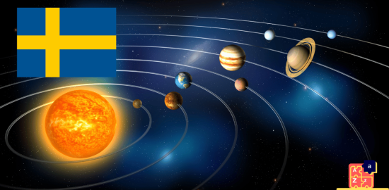 Learn Swedish - Planets of the Solar System