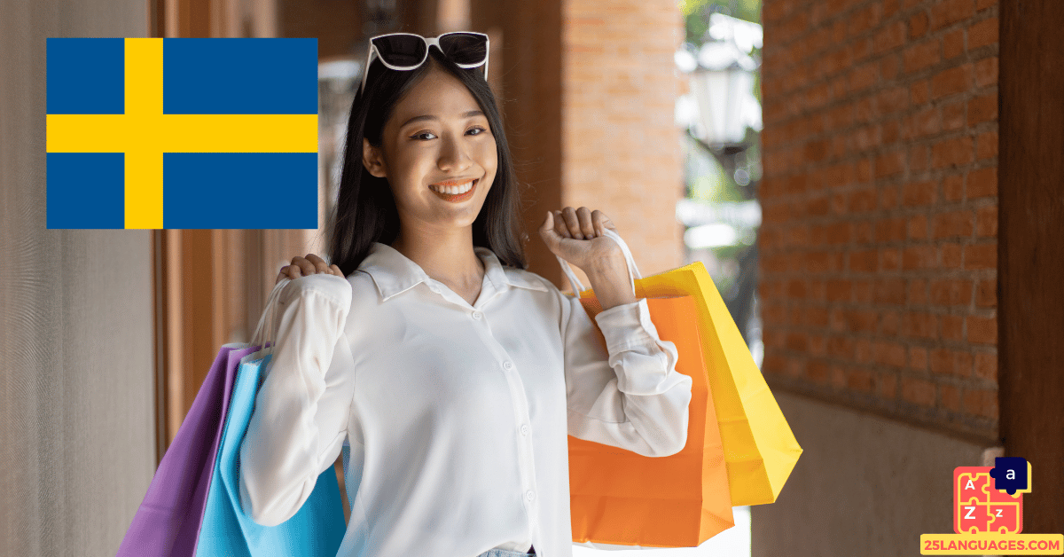 Learn Swedish - Shopping Vocabulary