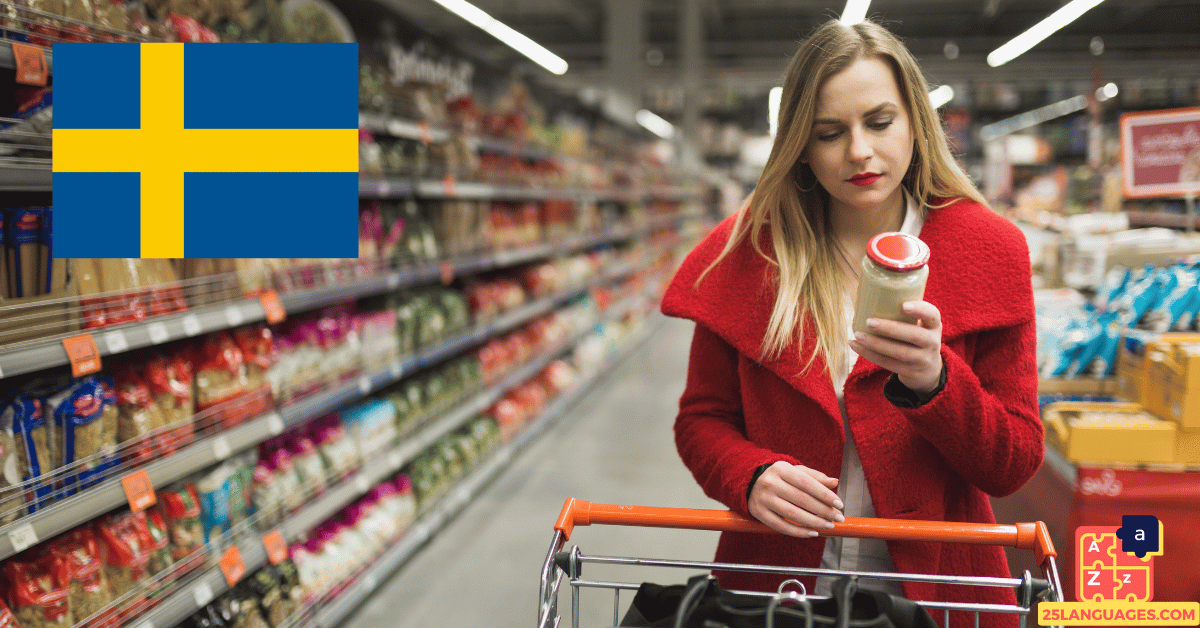 Learn Swedish - Supermarket