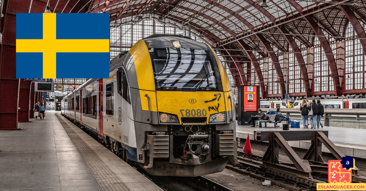 Learn Swedish - At the Train Station