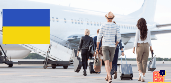 Learn Ukrainian - On the Airplane