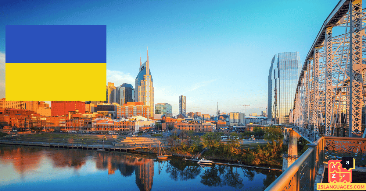 Learn Ukrainian - Names of Places in the City