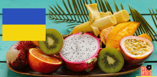 Learn Ukrainian - Fruits
