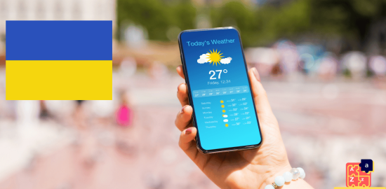 Learn Ukrainian - Weather Conditions